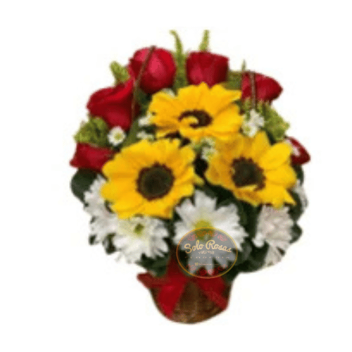 Bouquet de flores surtidas importadas