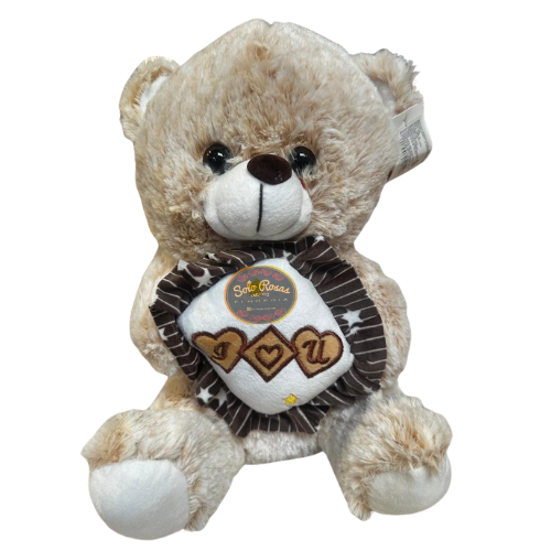 Oso marrón de peluche 30 cm