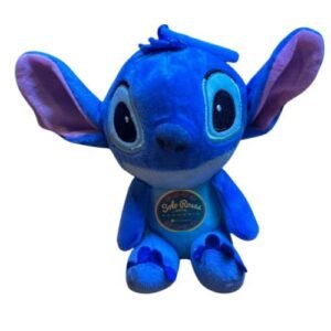 Peluche Stitch azul de 14 cm suave y adorable disponible en Solo Rosas y Algo Más con despacho en Santiago