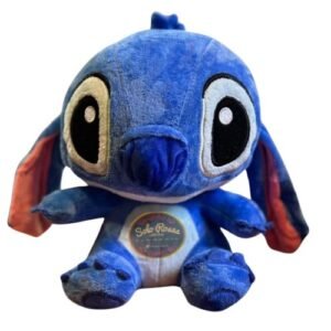 Peluche Stitch de 22 cm azul suave ideal para regalo disponible en Solo Rosas y Algo Más con despacho en Santiago