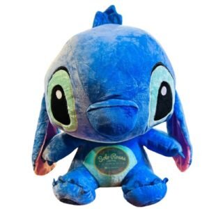 Peluche Stitch azul de 40 cm grande y suave disponible en Solo Rosas y Algo Más con despacho en Santiag